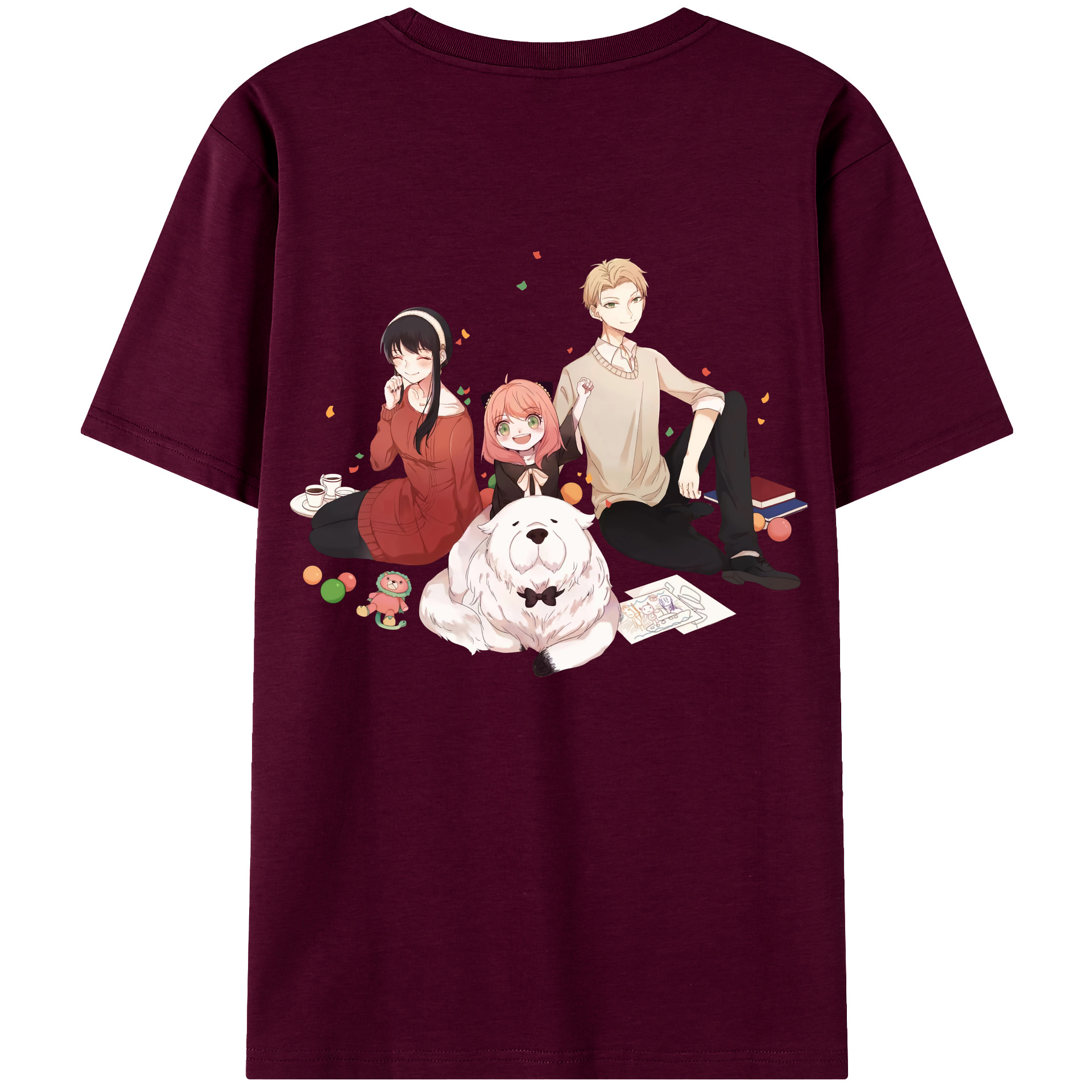 （画像用） SPY×FAMILY间谍家家酒 レディース半袖Tシャツ(バックプリント)